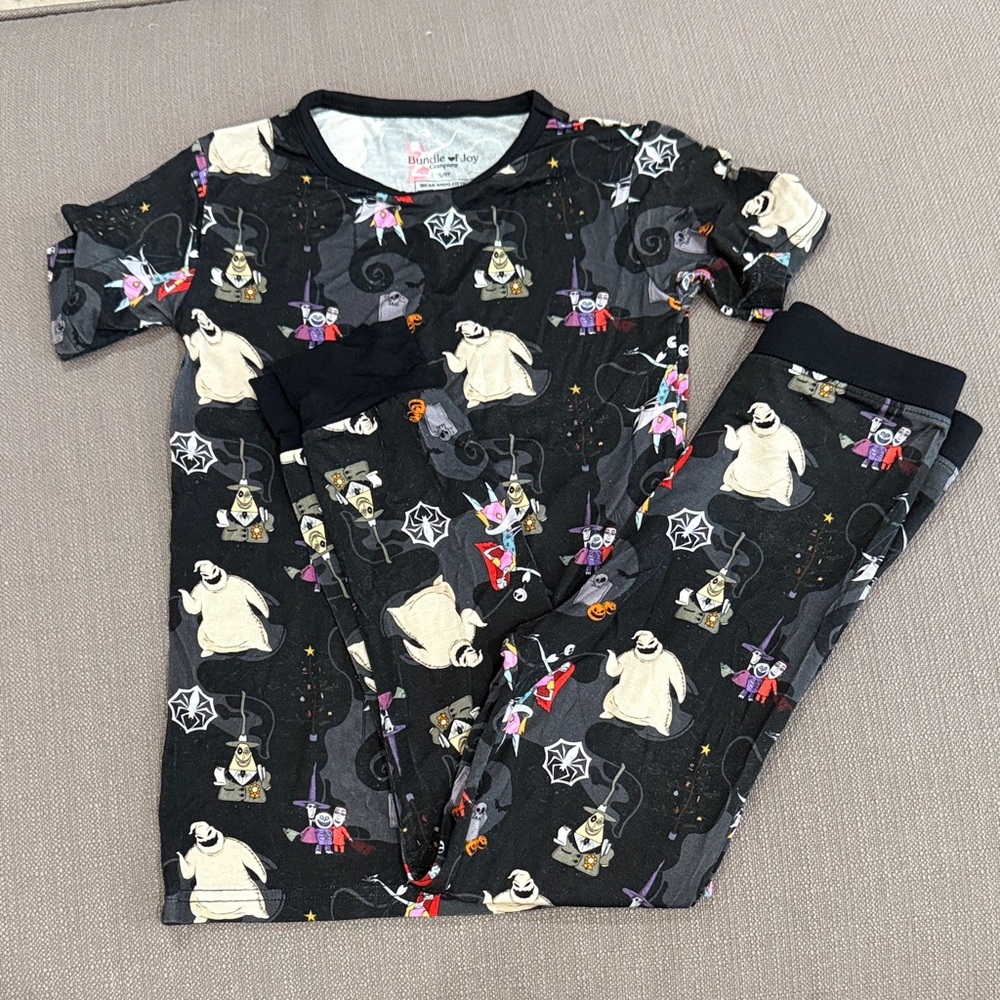 Bundle of Joy Nighmare before Christmas Bamboo pajamas 5/6